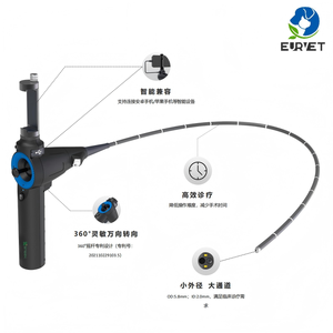 Endoscope vétérinaire portable EURVET avec source lumineuse pour une utilisation pratique en cliniques vétérinaires pour chiens et <span class=keywords><strong>chevaux</strong></span> - Product Image 2