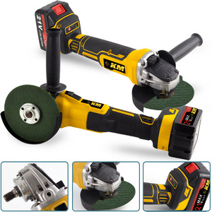 เครื่องเจียรไฟฟ้า Km 21V Max Brushless ใช้แบตเตอรี่ สำหรับตัด เจียร ขัด เกรดมืออาชีพ - Product Image 3