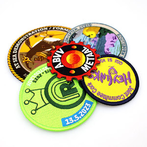 Logo kustom kualitas tinggi <span class=keywords><strong>patch</strong></span> bordir dan badge set <span class=keywords><strong>patch</strong></span> bordir dengan menjahit besi pada dukungan - Product Image 4