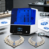 Solution complète d'impression 3D de bijoux NOVA3D - Imprimante de colliers en filigrane pour studios personnels, bagues et colliers