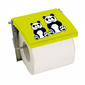Portarotolo MSV 'Panda' in acciaio inossidabile, giallo - Product Image 2