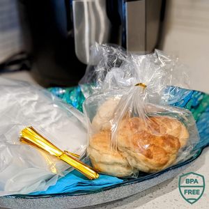 Bolsas Reutilizables Transparentes para Pan, de Tela No Tejida, con Cierre, Tamaño Personalizado, Conservación sin Humedad, Almacenamiento de Pan Casero HCPACK - Product Image 3