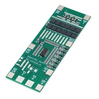 Placa de protección de batería de iones de litio 18650 6S 24V 20A 40A con balance para iluminación solar, BMS PCB para bicicleta eléctrica y patinete
