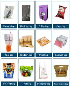 Sacs sous vide en résine PLA entièrement biodégradable et compostable de haute qualité pour aliments pour animaux, fruits frais, chewing-gums et conserves - Product Image 6