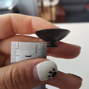 25 mm Diameter <strong>Underwater</strong> Vacuum <strong>Silicone</strong> Mushroom Suction Cup - Product Image 3