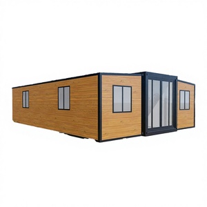 Kit de Estructura de Panel Sándwich para Casa Contenedor Plegable Transpirable de 20 pies/40 pies, Prefabricada para Exteriores, Estilo Moderno de Mediados de Siglo, Grosor Estándar, 1 Año de Garantía - Product Image 1