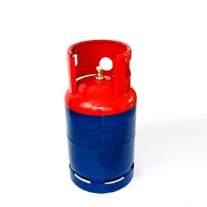 Internationale standaard 12.5kg lpg cilinder lege lpg gas fles