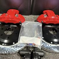 Kit de Frenos Delanteros y Traseros con Disco de Acero para Panamera, Cayenne 958, Audi Q7, VW, Toyota, Lexus LX570, RX300, Ford Explorer