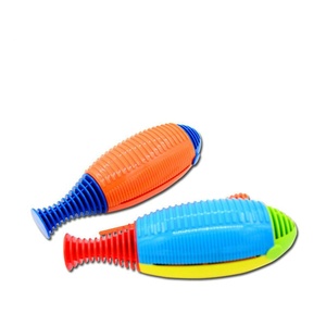 Tube sonore en plastique coloré en forme de grenouille avec bâtonnets, instrument musical Guiro pour enfants, instrument de percussion Orff en gros - Product Image 4