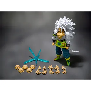 En stock, figurines Black Hole Toys Son <span class=keywords><strong>Goku</strong></span>, Drag0n <span class=keywords><strong>Super</strong></span> <span class=keywords><strong>Saiyan</strong></span> 5 SSJ5 Son <span class=keywords><strong>Goku</strong></span>, figurines d'action d'anime, jouets, cadeaux - Product Image 1