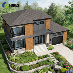 Villa Modulaire Haut de Gamme en Acier Léger, Moderne, Professionnelle, Résistante aux Tremblements de Terre, Étanche, avec Structure en Acier pour Appartement à Montage Rapide - Product Image 1