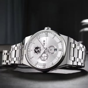 Montre de luxe pour hommes de la marque CARNIVAL, automatique, mécanique, avec cristal saphir, cadran multifonction, en acier inoxydable - Product Image 2