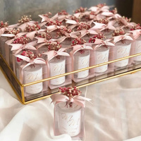 Bougies Parfumées de Luxe Personnalisées Sur Mesure pour Faveurs de Fête de Mariage et Cadeaux de Bougies de Mariage