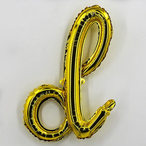 Lowercase-globos de letras de aluminio, decoración de fiesta, alfabeto - Product Image 3
