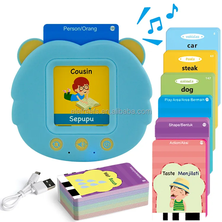 10000 + unités vendues enfants Vocab 224 mots à vue thérapie de la parole et du langage machine d'apprentissage lecteur de carte Flash Audio