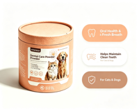 OEM ODM VITAFIELD Poudre de soin dentaire, complément nutritionnel pour animaux de compagnie, pour chats et chiens, haleine fraîche, nettoyage des dents, santé bucco-dentaire