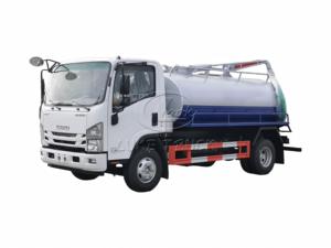 Isuzu KV600 Feces <b>Suction</b> Truck 5m³ Euro5 for Uganda Septic Tank Cleaning,Ideal for feces collection and sewage transportation. - Product Image 1