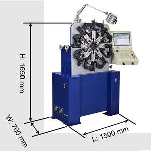 <strong>CNC</strong>-8630 High Quality Custom Design 6 Axles <strong>CNC</strong> Clips Wire <strong>Spring</strong> <strong>Making</strong> Forming <strong>Coiling</strong> Bending <strong>Machine</strong> - Product Image 4