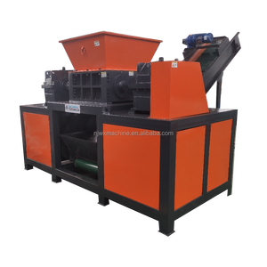 Đôi Trục Sử Dụng Xe Xe Máy Lốp Cao Su Máy Nghiền Chất Thải Lốp Kim Loại Phế Liệu Xe Đạp Nhựa Tái Chế Shredder Máy - Product Image 3