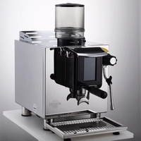 Machine à expresso semi-automatique commerciale Aezesen 3089 Mini Cannon, cafetière tout-en-un avec moulin intégré