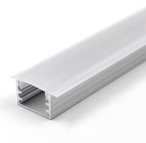 Profilé en aluminium pour bande LED, profilé encastré en aluminium pour éclairage LED - Product Image 1