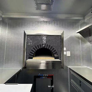 Grande Vente Remorque Alimentaire avec Four à Pizza, Remorque de Restauration Mobile Cuisine Entièrement Équipée, Chariot à Burgers et Jus, Remorque à Pizza - Product Image 5