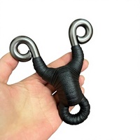 Lance-pierre portable en acier inoxydable, puissant, haute précision, robuste, pour la chasse en extérieur, fabrication professionnelle