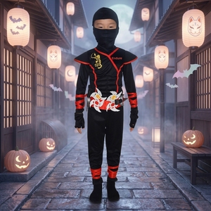 <span class=keywords><strong>Disfraz</strong></span> <span class=keywords><strong>de</strong></span> Samurai Ninja para Niños, Traje Musculoso <span class=keywords><strong>de</strong></span> Personaje <span class=keywords><strong>de</strong></span> Halloween, Ropa <span class=keywords><strong>de</strong></span> Actuación para Niños, Material <span class=keywords><strong>de</strong></span> Poliéster - Product Image 1