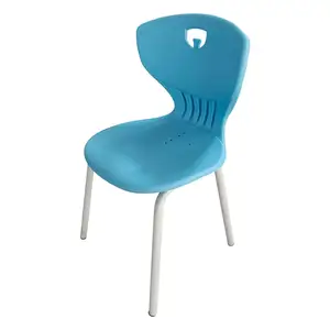 山丰高度批发产品塑料学校椅子彩色塑料椅子学校家具价格
