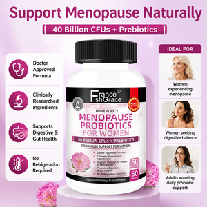 Complément alimentaire Shecome Probiotiques 60 Capsules pour soutenir la santé digestive, capsules pour femmes, complément probiotique - Product Image 2