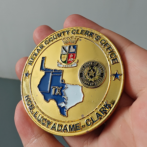 Tùy Chỉnh Thực hiện Bạc Người Giám Hộ Tiền Xu Hai Mặt Kim Loại Thủ Công Mỹ Nghệ Với Màu Xanh Hải Quân Nhung Hộp Đồng Xu Số Lượng Lớn Đơn Đặt Hàng Đồng Xu - Product Image 4