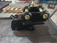 Attache rapide manuelle adaptable JCB avec moteur pour excavatrices 3CX 4CX de 2 à 30 tonnes