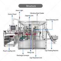 Machine de remplissage et de bouchage ORME compacte monobloc pour sachets de jus de fruits de 50 ml