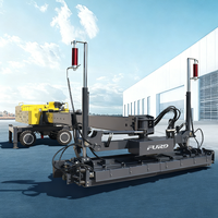 Niveleuse laser télescopique pour béton certifiée CE avec système entièrement hydraulique, moteur et roulement, garantie 1 an