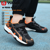 Chaussures de sport respirantes pour enfants, vente en gros d'usine, pour badminton et tennis de table, empeigne en mesh respirant, semelle extérieure en caoutchouc, unisexe