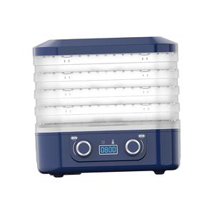 Essiccatore elettrico a 5 strati per alimenti in plastica resistente per frutta e verdura per uso domestico accessorio per vassoio a scatti da cucina blu - Product Image 5