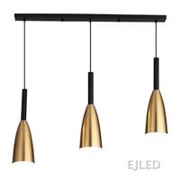 Luminaire suspendu en verre et laiton, lustre moderne nordique pour salon, chambre à coucher, salle à manger, restaurant, modèle MK0169