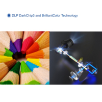 Projecteur laser DLP à courte focale 1080p pour les entreprises et l'éducation Correction trapézoïdale et correction des coins 4800-5000 lumens