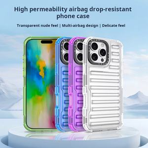 Funda de teléfono móvil anticaída cápsula transparente para iPhone 16 15 14 13 - Product Image 2
