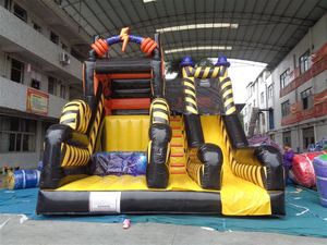 Tobogán de <span class=keywords><strong>castillo</strong></span> hinchable inflable TÓXICO con bolsa de aire Torre de salto de aterrizaje Juego de Deportes de salto inflable de salto de acantilado inflable - Product Image 2