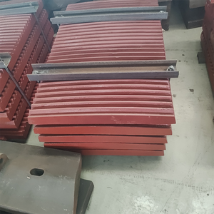 เครื่องบดกรามแบบเว้าแผ่นเหล็กแมงกานีสสูงสำหรับการทำเหมืองแร่ขึ้นรูปโลหะทอง - Product Image 5