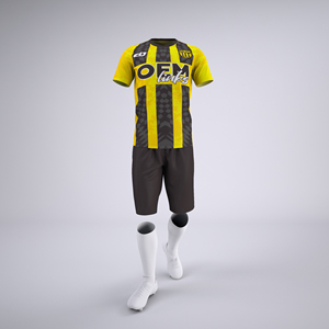 Set Personalizzato OEM di <span class=keywords><strong>Abbigliamento</strong></span> da <span class=keywords><strong>Calcio</strong></span>, Uniforme Completa con Maglietta, Kit Squadra di Alta Qualità, Maglia da <span class=keywords><strong>Calcio</strong></span> Sublimata - Product Image 4