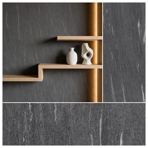 Azulejos de Porcelana Mate Premium con Acabado Glaseado de 600x1200mm <span class=keywords><strong>para</strong></span> Pisos <span class=keywords><strong>Interiores</strong></span>, <span class=keywords><strong>Paredes</strong></span>, Baños, Villas, Supermercados, Antideslizantes, <span class=keywords><strong>Imitación</strong></span> <span class=keywords><strong>Piedra</strong></span> - Product Image 1