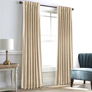 Rideaux occultants 100 % polyester écologiques toutes saisons avec œillets, style moderne, haute occultation, isolants et anti-poussière - Product Image 3