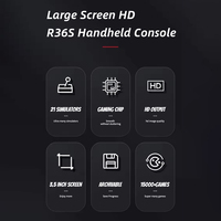 Console de jeu portable rétro R36S pas chère de Chine, écran de 3,5 pouces, 64 Go, lecteur de jeux vidéo de poche portable, console de jeu R36S