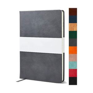 <b>Line</b> Dot Grid Journal Hardcover A5 Custom Leather <b>Notebook</b> With Gift Box - Product Image 3