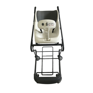 금속 사륜 공항 면세점 쇼핑 카트, 유아용 좌석 포함 - Product Image 3