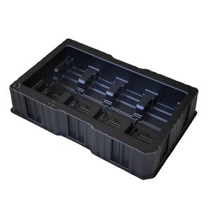 Plateaux antistatiques en PS thermoformés sur mesure pour usage industriel avec service de découpe - Product Image 2