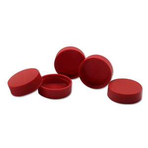 Tapa de Plástico de <span class=keywords><strong>Boca</strong></span> Ancha de 32 mm, Color Rojo, Tapa de Rosca para Botellas de Plástico, Tapas para Botellas de Cosméticos - Product Image 5