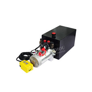 중국 공장 제조 전원 장치 12v 24v 48V DC 휴대용 미니 모바일 트럭 리프팅 유압 동력 장치 - Product Image 3